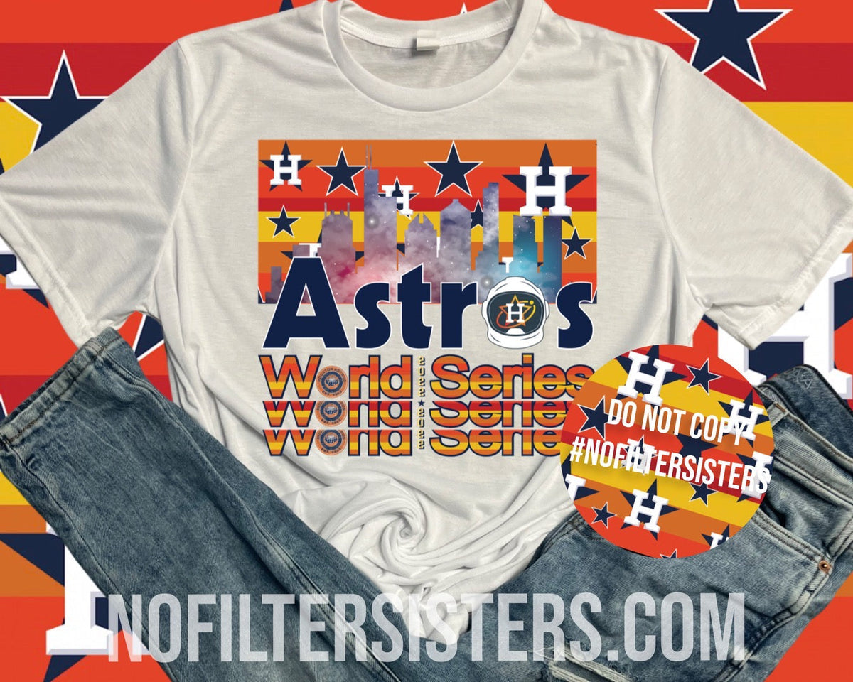 Astros WS 2022 Tee-Kids – #NOFILTERSISTERS