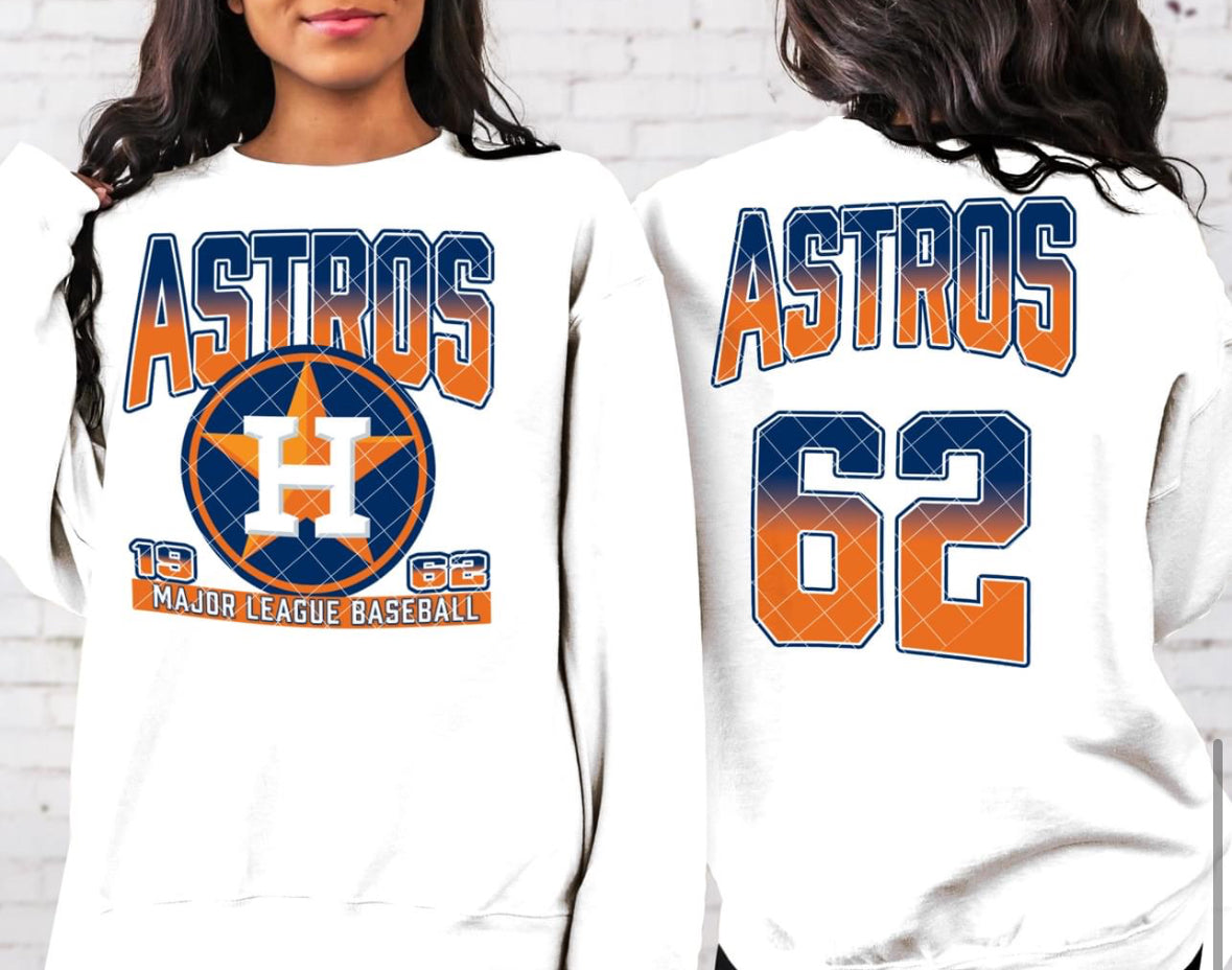 The Limited Edition Astros-#1 Graphic tee is a must-have for any Astros fan. Crafted with a unique vintage design, this shirt showcases your team pride in a stylish and unique way. Made with high-quality materials, this tee is comfortable and durable, perfect for any occasion. Get yours now before they're all gone!