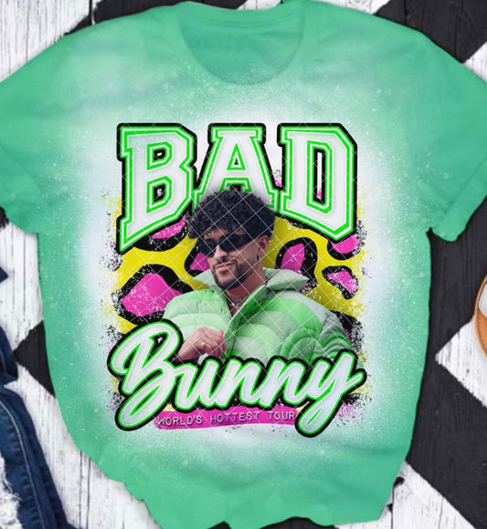Bad Bunny Tee - Green