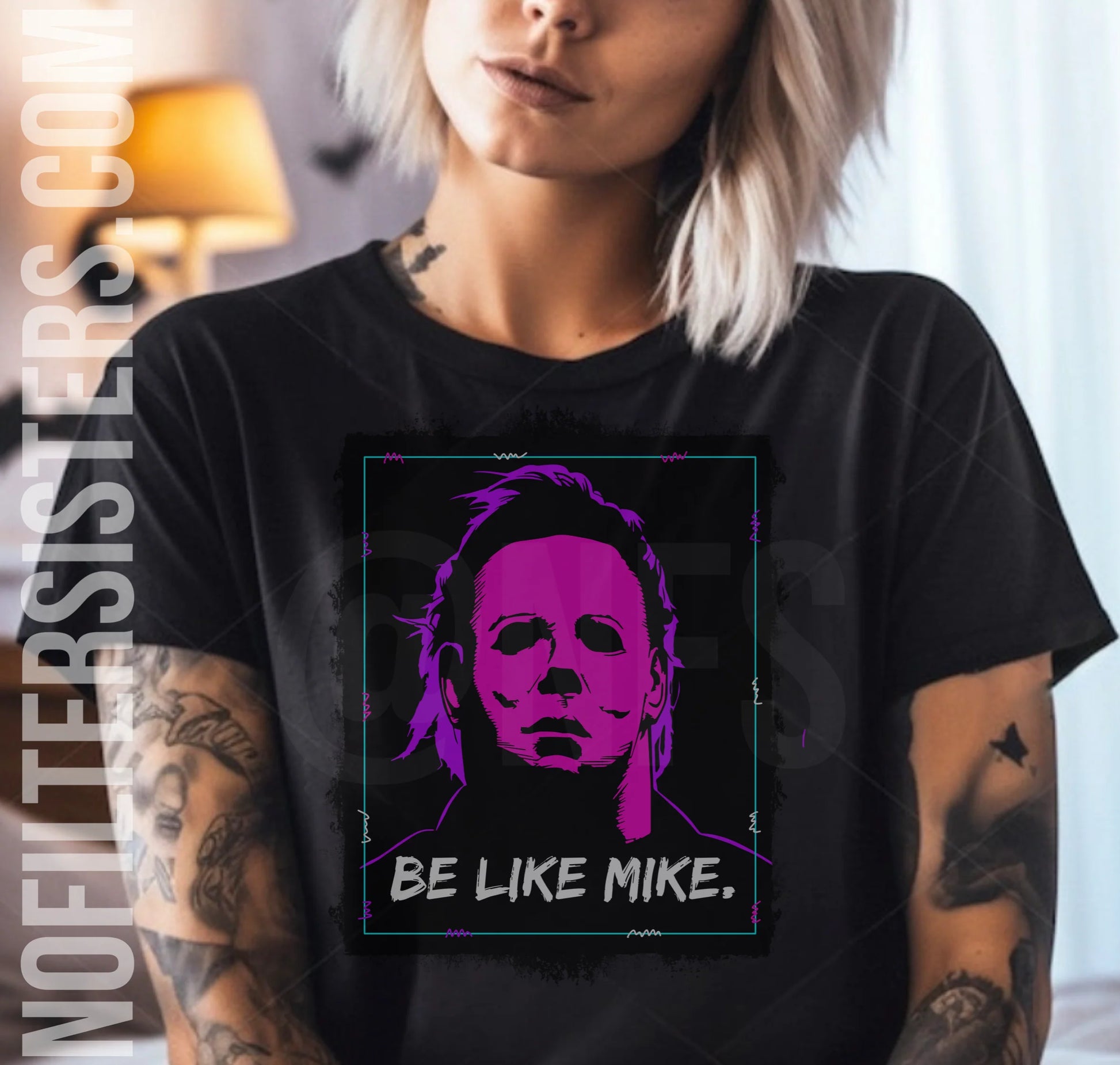 Step up your style game with our 'Be Like Mike Tee.' This graphic tee is a nod to the iconic 'Be Like Mike' slogan. Sport your admiration for greatness with this comfortable unisex tee, designed for a true-to-size fit. Perfect for all fans of the legend himself. Elevate your wardrobe today!