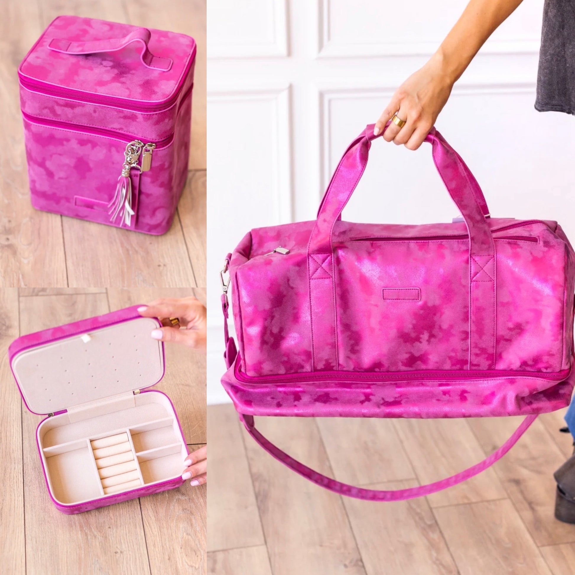 Pretty In Pink Travel Set