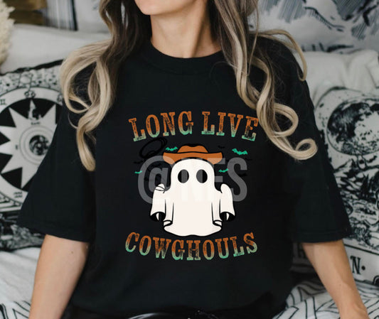 Long Live CowGhouls Tee | Horror tee