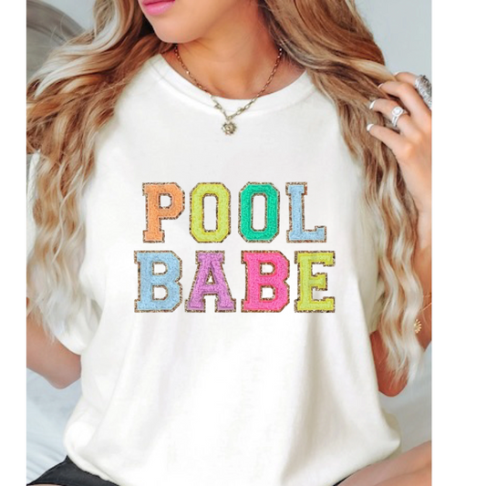 Pool  Babe Tee Shirt Unisex 