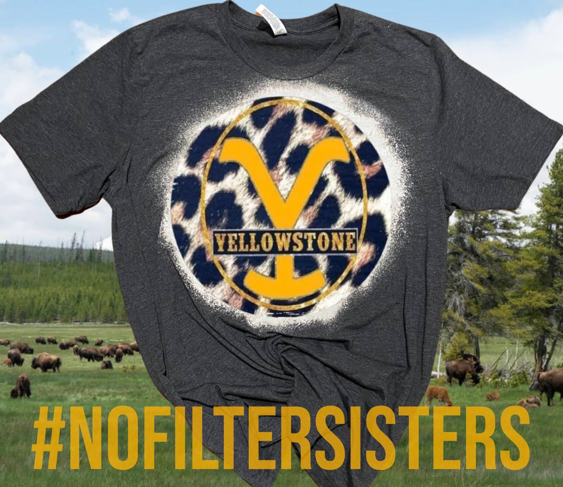 Yellowstone grey Tshirt unisex 