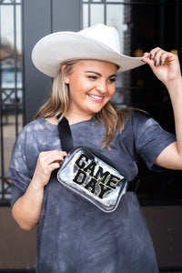 Game Day Clear Belt Bag