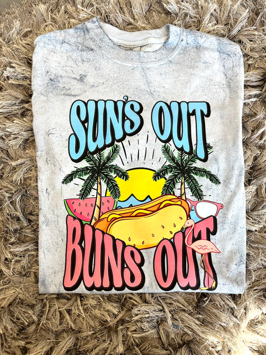 Sun’s Out Buns Out Tee