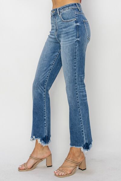 high rise flare jeans women