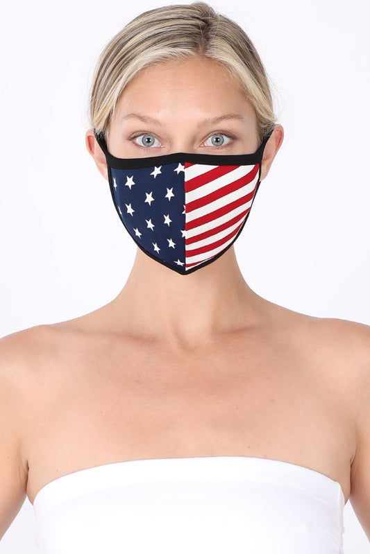 Proud To Be An American Facial Covering
