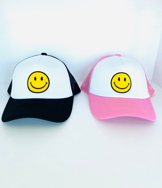 Smiley Vibes Trucker Hat