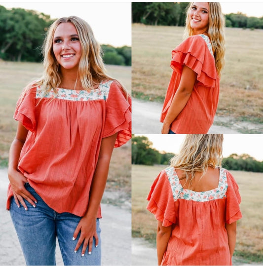 Rustic Southern Charm Blouse